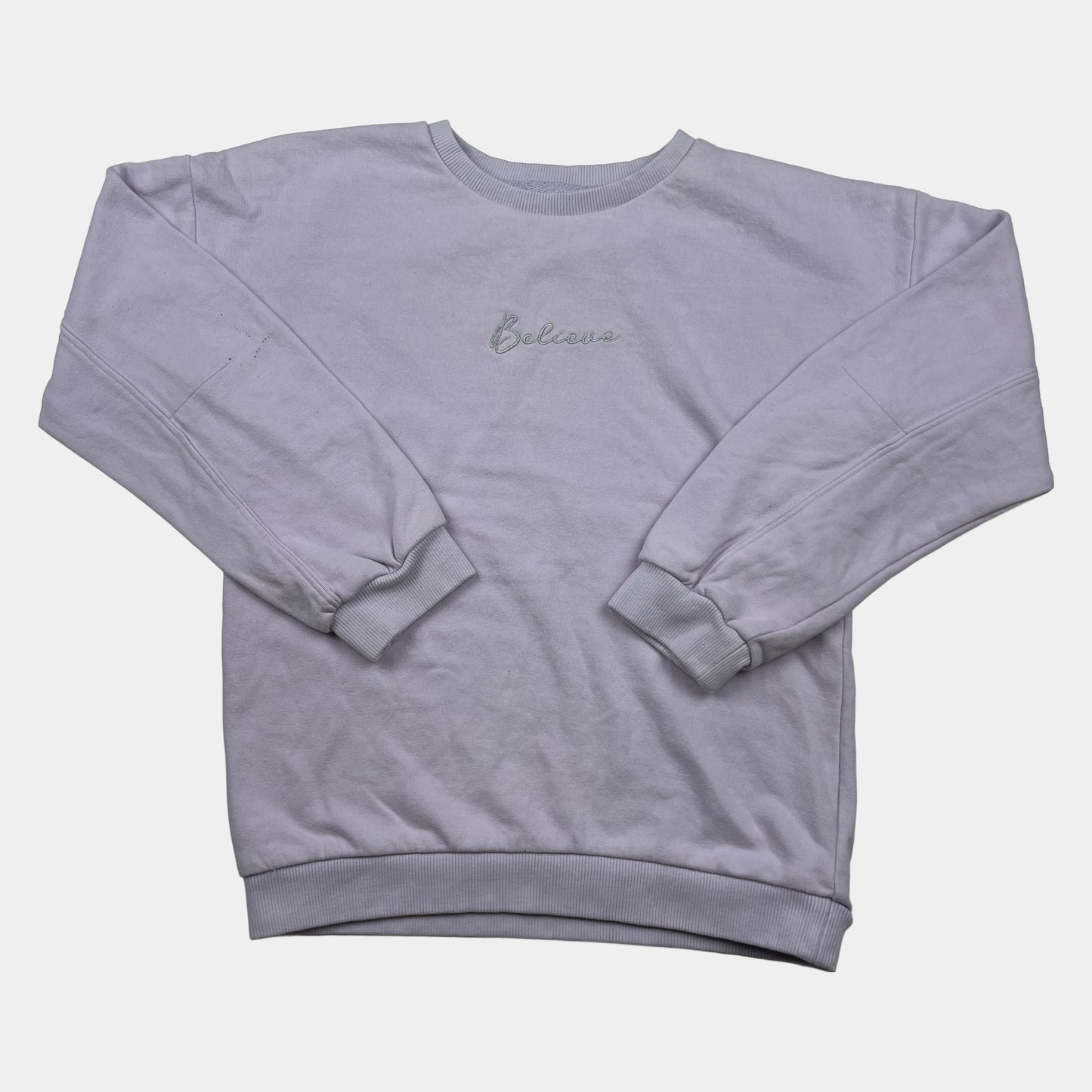 Fliederfarbenes Kinder-Sweatshirt mit 