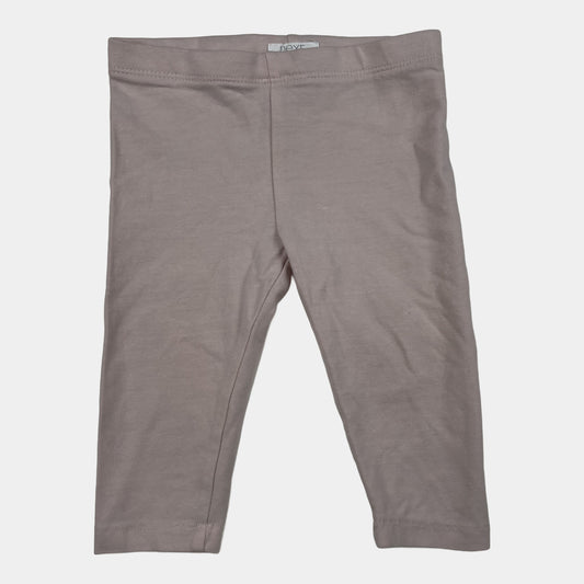 Rosa Leggings aus Baumwolle mit elastischem Bund