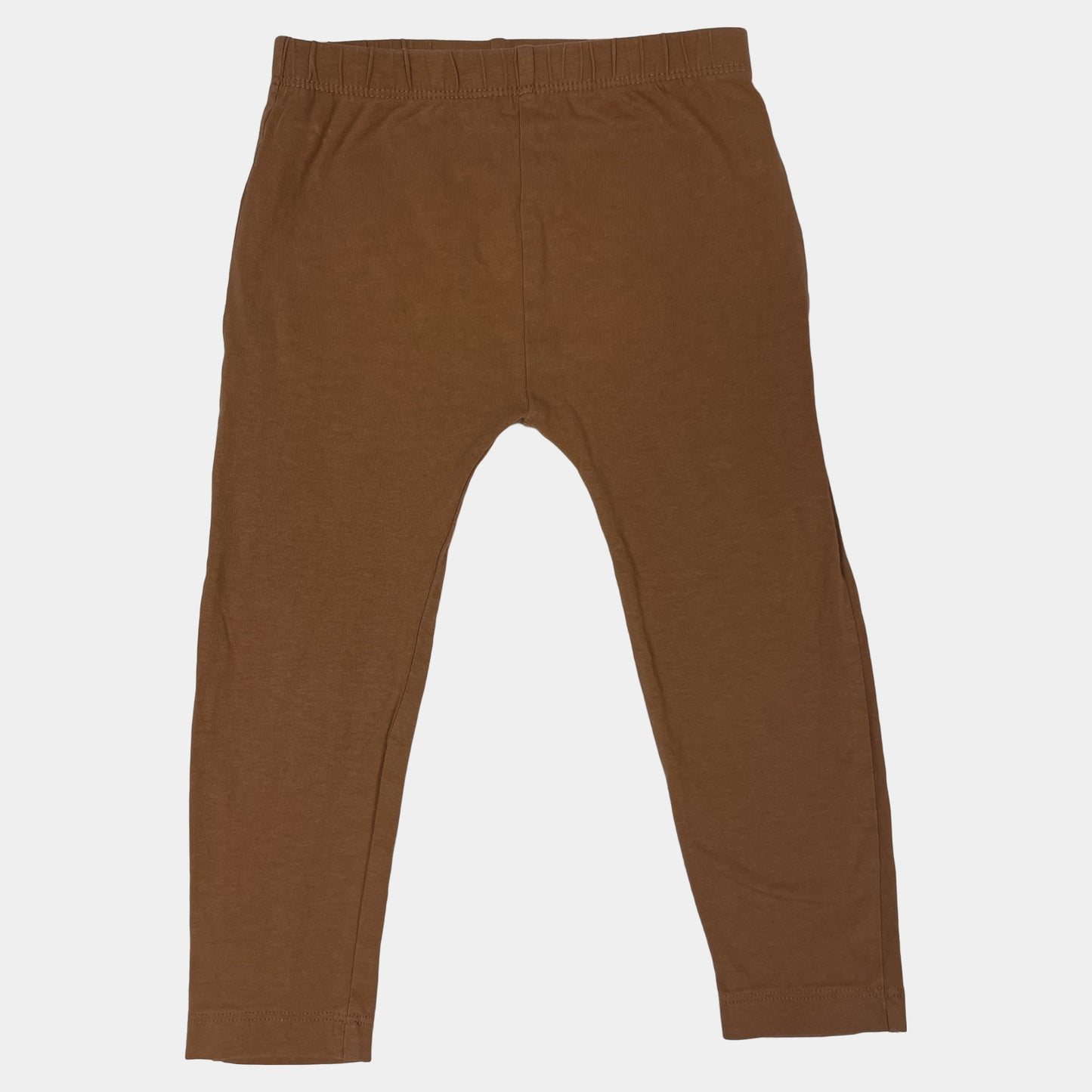 Braune Leggings aus Baumwolle, Größe 18-23 Monate