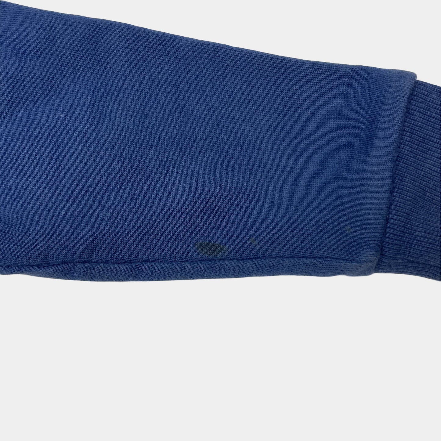 Blaues Kapuzen-Sweatshirt mit Reißverschluss für Babys, 12-18 Monate – sleeve