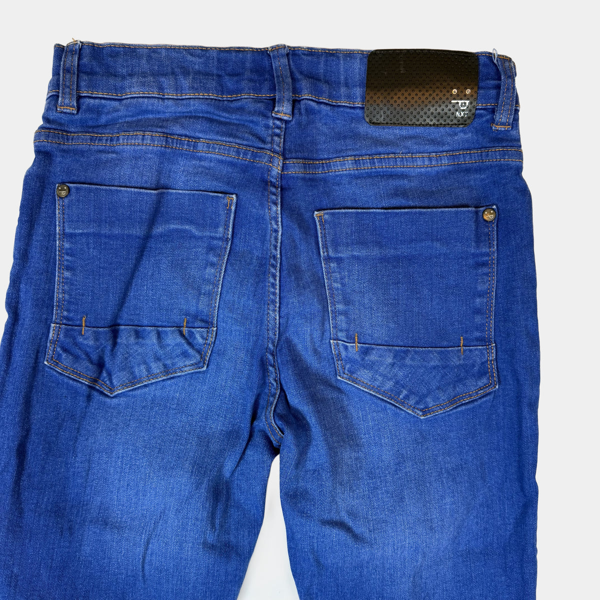 Blaue Next Skinny-Jeans für Kinder in Größe 152 (12 Jahre) – back