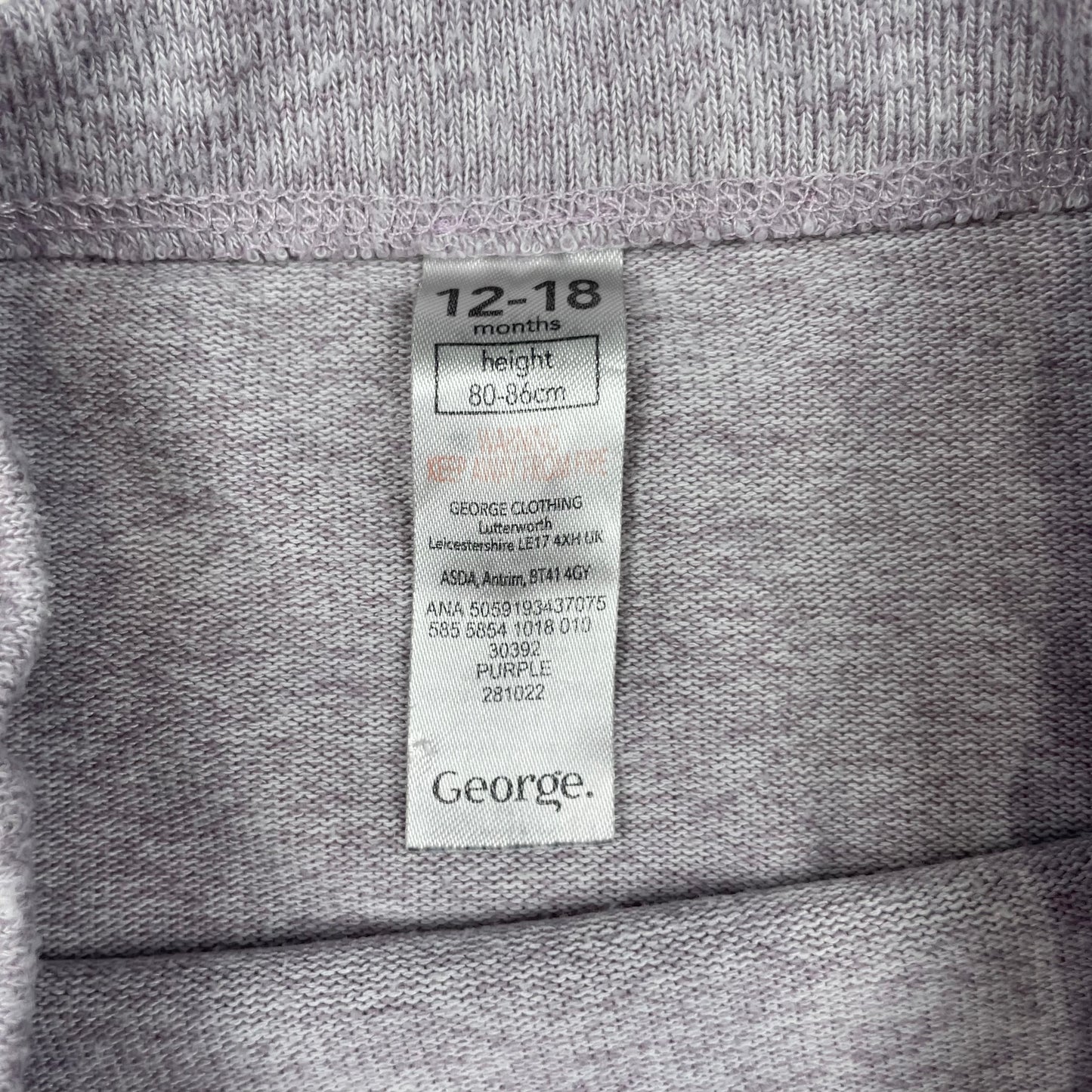 Graue Strumpfhose für Kleinkind – label
