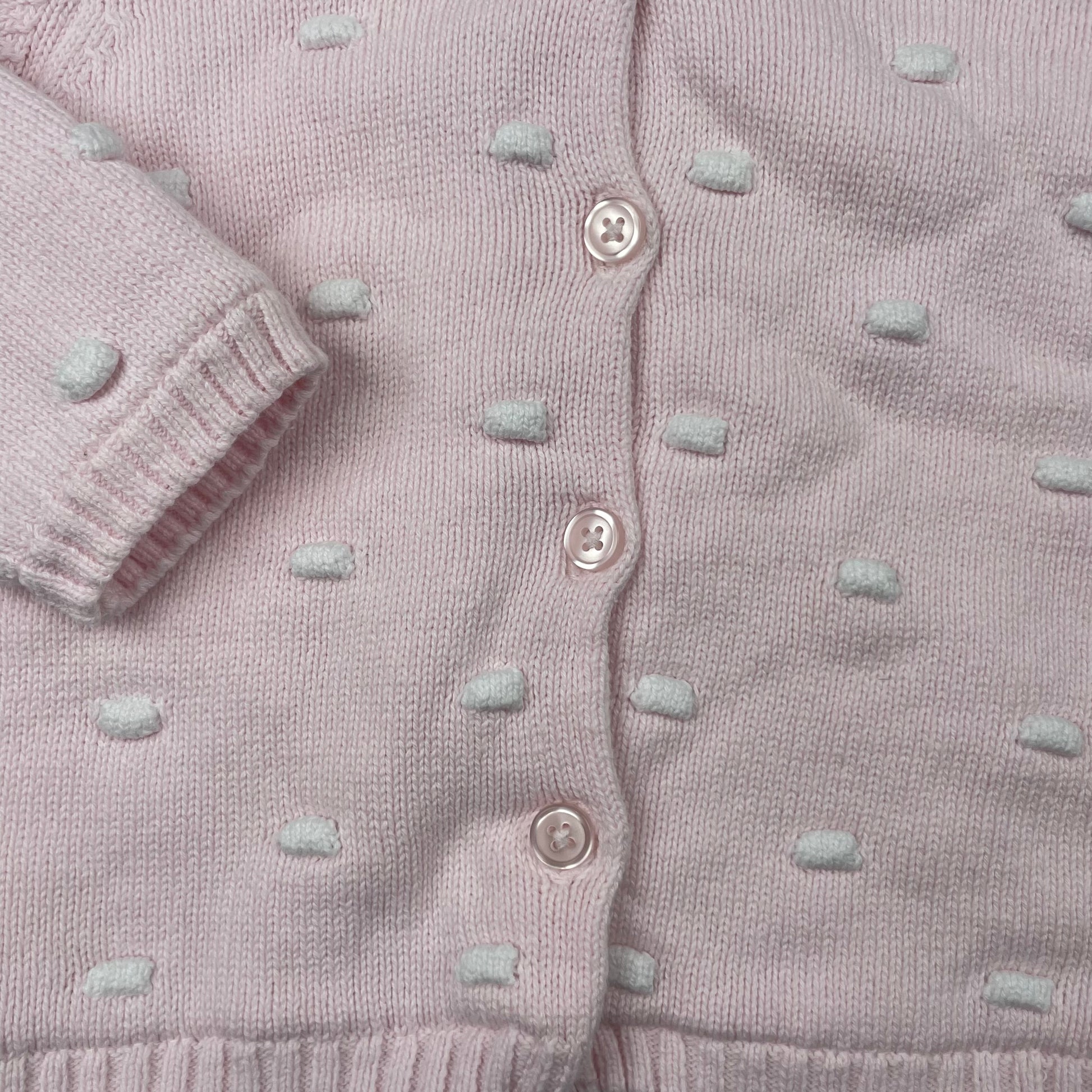Rosa Kapuzenjacke mit Ohren und Fleece-Innenfutter – detail