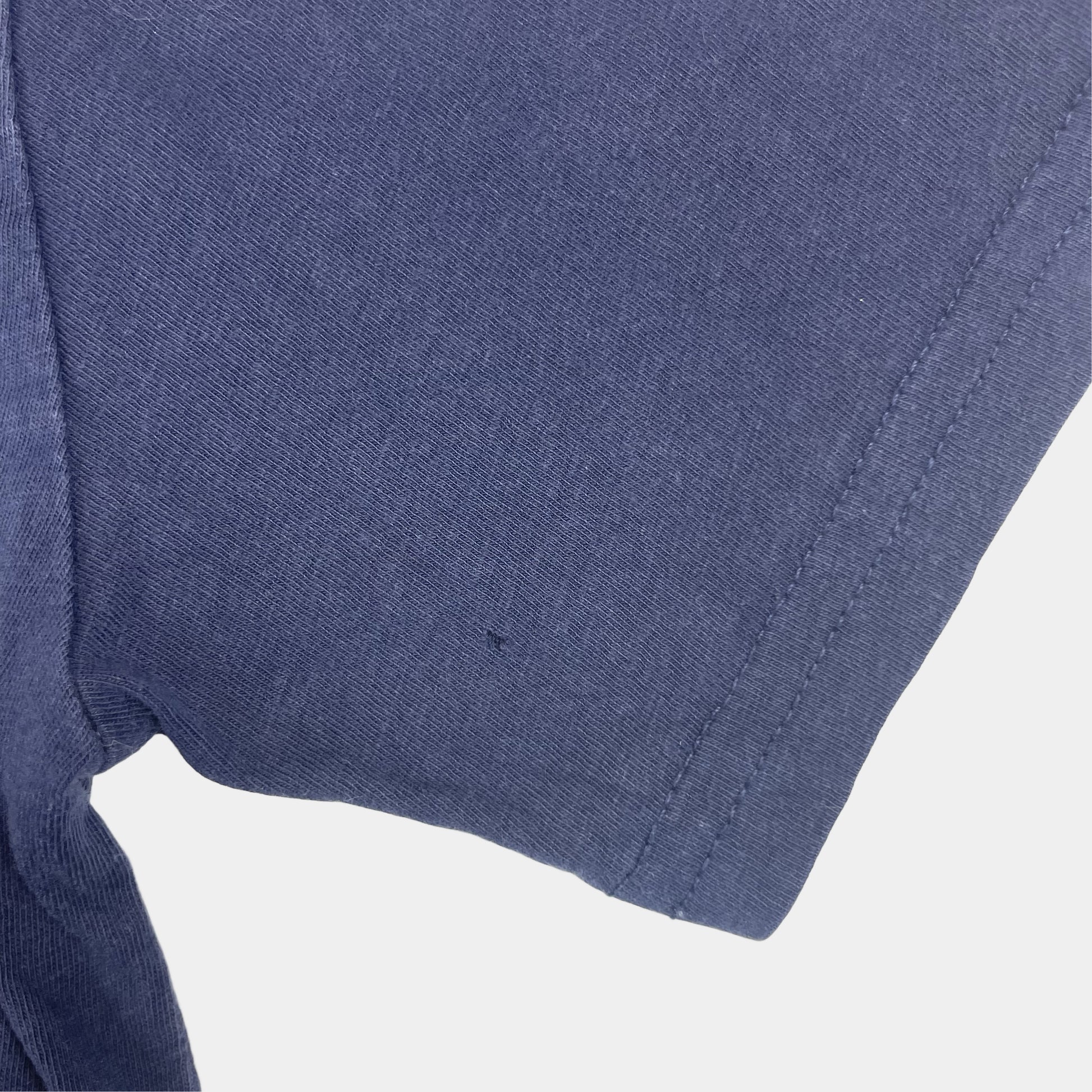 Blaues T-Shirt mit Adlerdesign und kurzärmlig, Polo Ralph Lauren, Größe 140 – sleeve