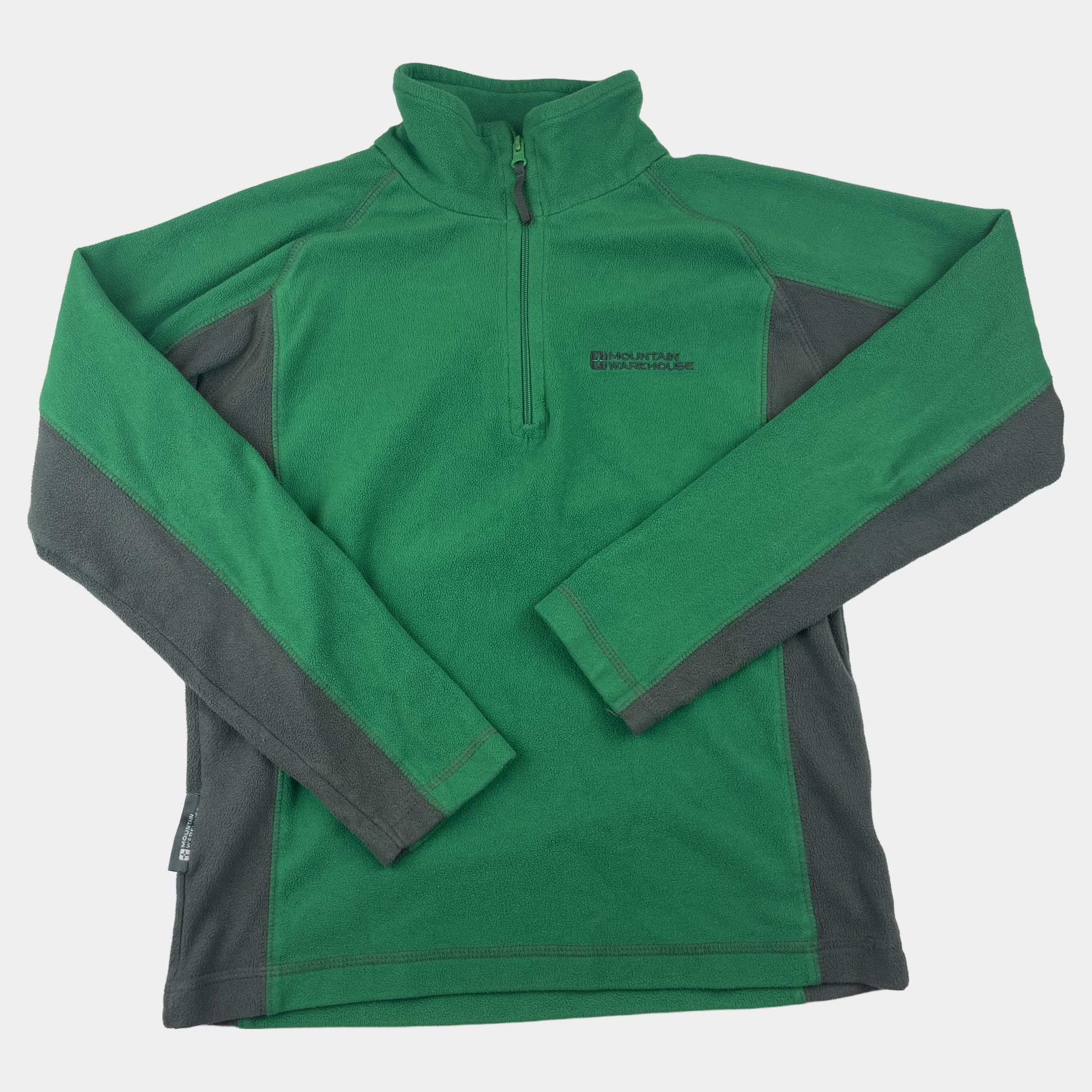 Grüner Mountain Warehouse Fleece-Pullover für Kinder – front
