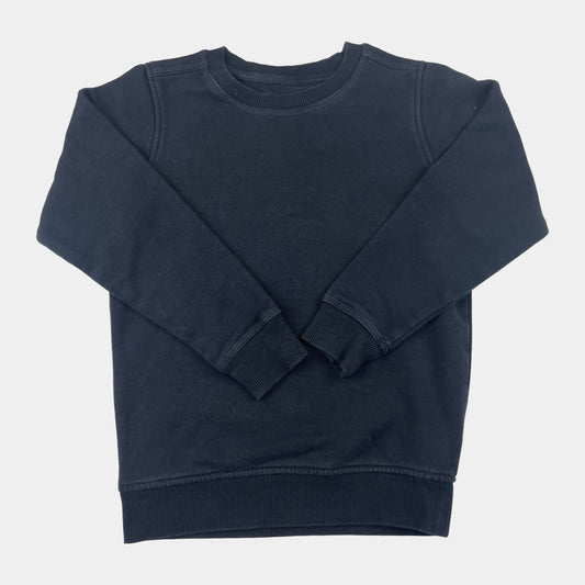Dunkelblauer Sweatshirt für Kinder – front
