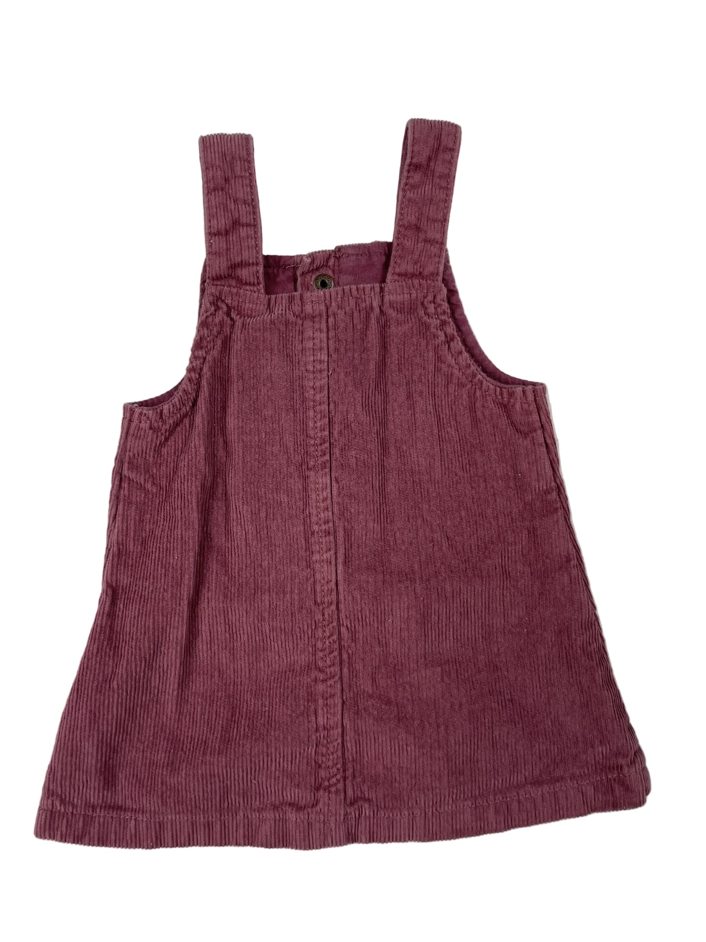 Rosa Cordkleid von F&F Baby, 0–3 Monate – back