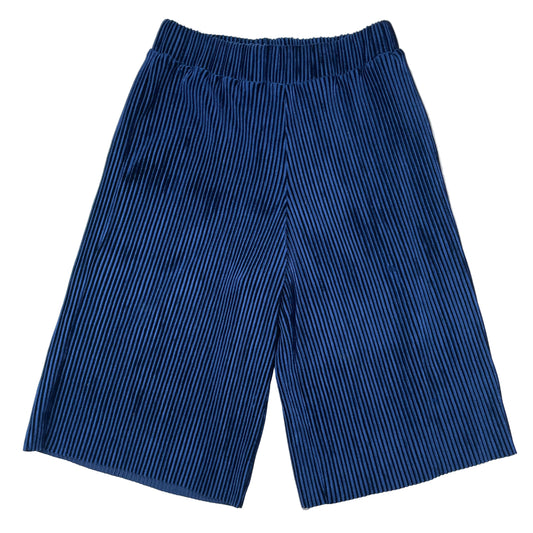 Dunkelblaue plissierte Kinder-Shorts von TU Kids