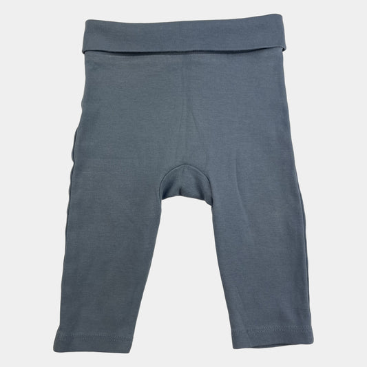 Blaue Leggings für Babys, elastischer Bund, Größe 68 cm – front