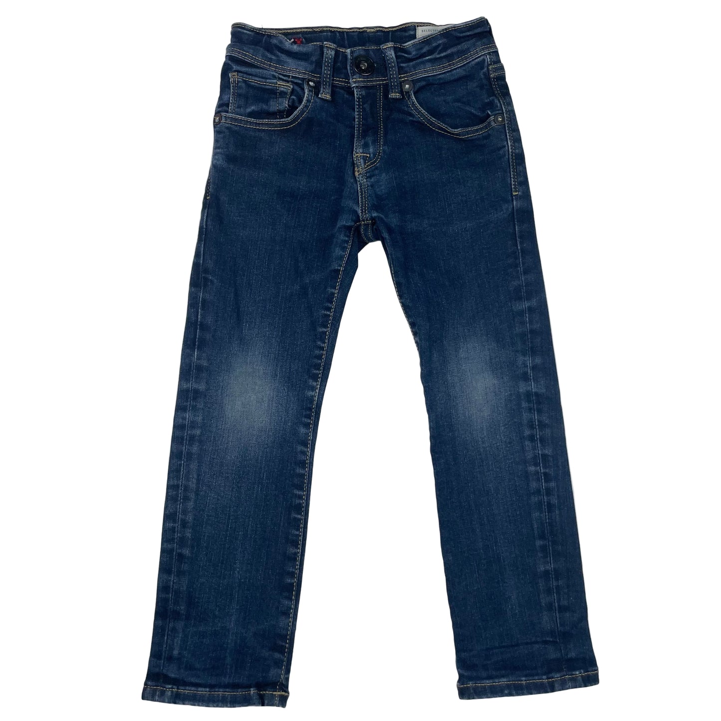 Jeans Selected Homme Roy Kid Superstretch, blau, Größe 4 Jahre – front