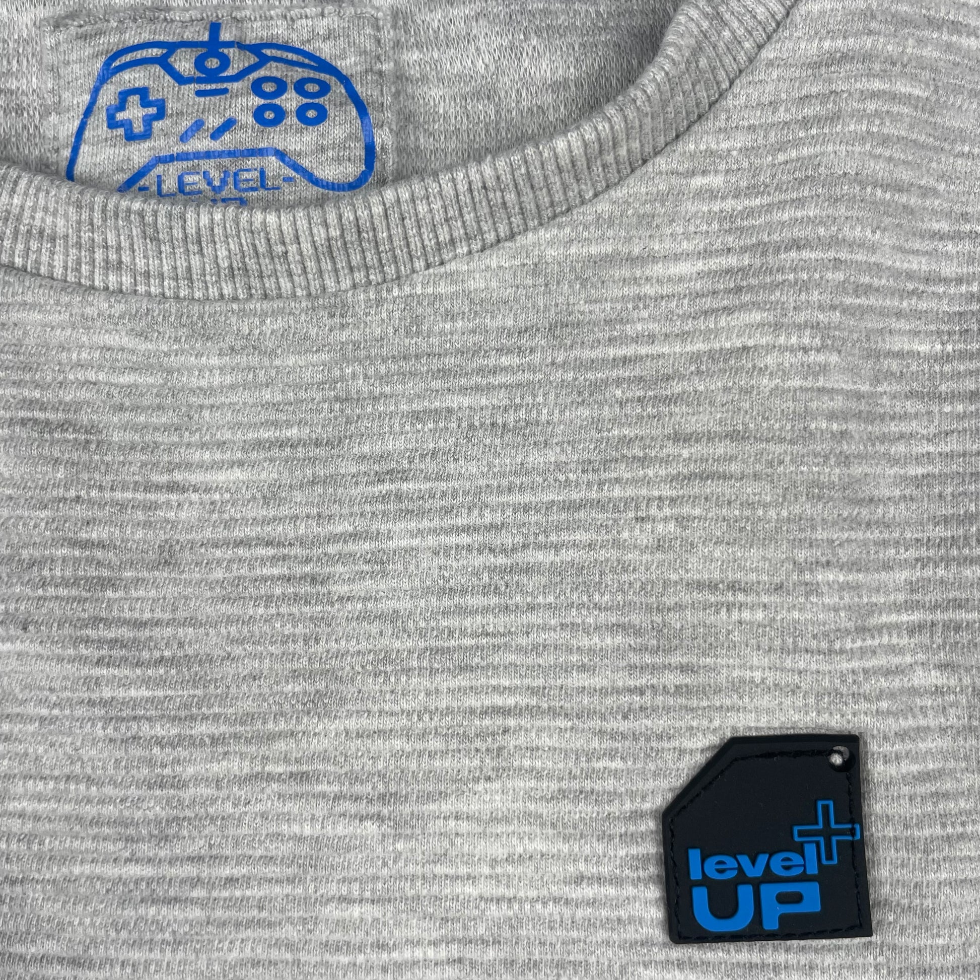 Graues F&F Sweatshirt für Jungen, Größe 11–12 Jahre (152) – detail
